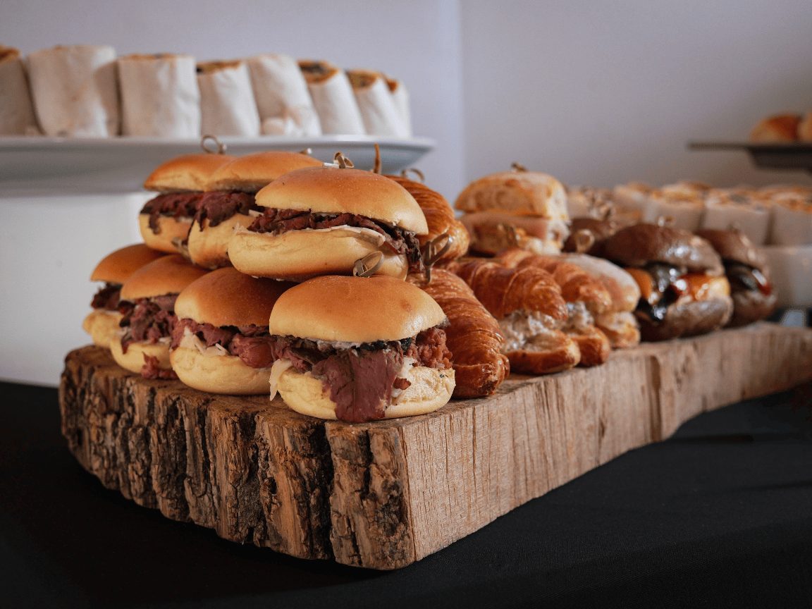 Lunch Catering - Tasty Table Catering - Slider Buffet - Luncheon Buffet